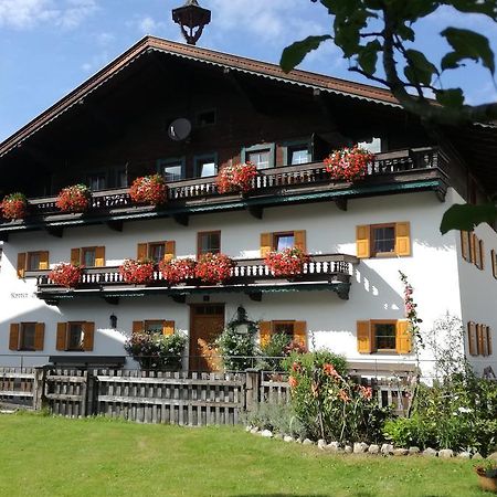 Karrerhof Lejlighed Walchsee Eksteriør billede